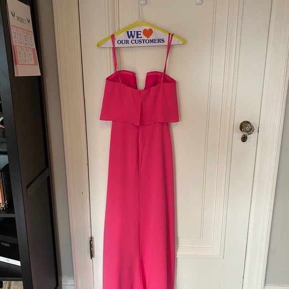 Pink BCBGMAXAZRIA Strapless Maxi Dress - Picture 13 of 15